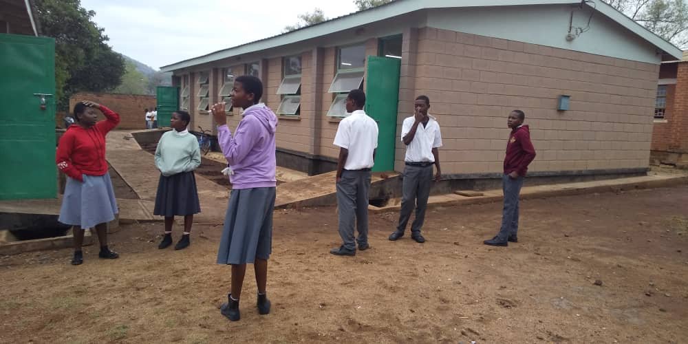 During the break period for students